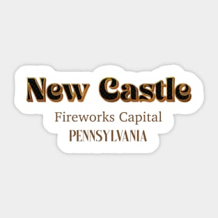 New Castle Fireworks Capital Sticker